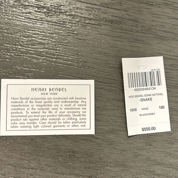 Henri Bendel Satchel - Picture 3 of 4